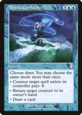 naokuroshop MTG [TSR][312][青][R][EN][神秘の合流点/Mystic Confluence]（foil） NM