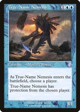 naokuroshop MTG [TSR][321][青][R][EN][真の名の宿敵/True-Name Nemesis] NM