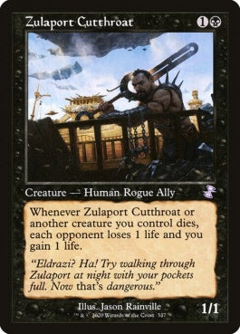 naokuroshop MTG [TSR][337][黒][R][EN][ズーラポートの殺し屋/Zulaport Cutthroat]（foil） NM