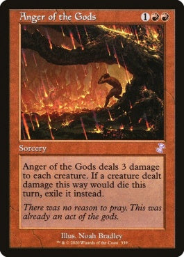 naokuroshop MTG [TSR][339][赤][R][EN][神々の憤怒/Anger of the Gods]（foil） NM