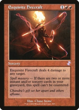 naokuroshop MTG [TSR][343][赤][R][EN][極上の炎技/Exquisite Firecraft]（foil） NM