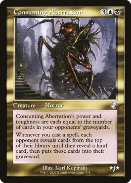 naokuroshop MTG [TSR][374][多][R][EN][破壊的な逸脱者/Consuming Aberration]（foil） NM