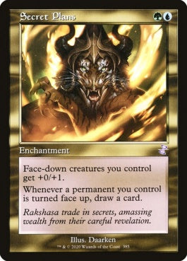 naokuroshop MTG [TSR][385][多][R][EN][秘密の計画/Secret Plans]（foil） NM