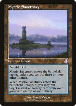 naokuroshop MTG [TSR][408][土地][R][EN][神秘の聖域/Mystic Sanctuary] NM