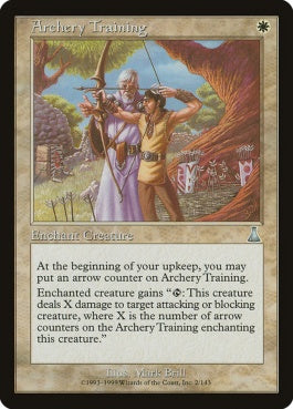 naokuroshop MTG [UDS][002][白][U][EN][弓術の訓練/Archery Training] NM