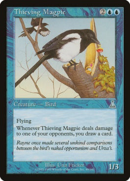 naokuroshop MTG [UDS][049][青][U][JP][泥棒カササギ/Thieving Magpie] NM