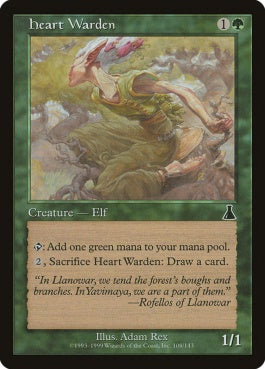 naokuroshop MTG [UDS][108][緑][C][EN][心の管理人/Heart Warden] NM