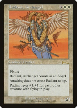 naokuroshop MTG [ULG][020][白][R][JP][大天使レイディアント/Radiant, Archangel] NM