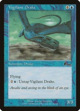 naokuroshop MTG [ULG][046][青][C][EN][用心深いドレイク/Vigilant Drake] NM