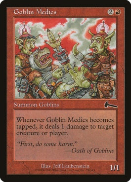 naokuroshop MTG [ULG][079][赤][C][EN][ゴブリンの衛生兵/Goblin Medics] NM