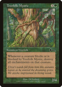 naokuroshop MTG [ULG][114][緑][C][EN][ツリーフォークの神秘家/Treefolk Mystic] NM