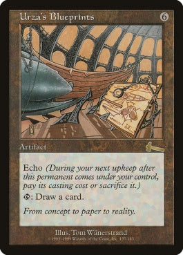 naokuroshop MTG [ULG][137][茶][R][JP][ウルザの青写真/Urza's Blueprints] NM