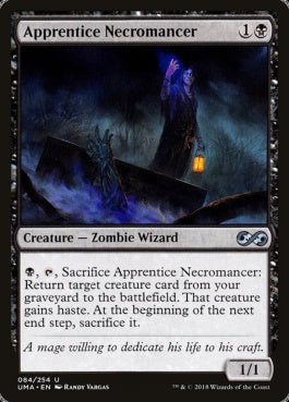 naokuroshop MTG [UMA][084][黒][U][EN][ネクロマンサーの弟子/Apprentice Necromancer] NM