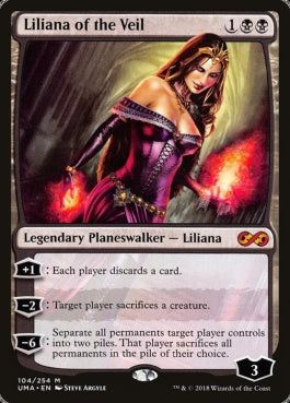 naokuroshop MTG [UMA][104][黒][M][EN][ヴェールのリリアナ/Liliana of the Veil] NM