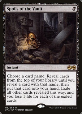 naokuroshop MTG [UMA][116][黒][R][EN][大霊堂の戦利品/Spoils of the Vault] NM