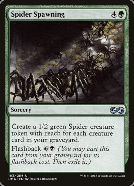 naokuroshop MTG [UMA][183][緑][U][EN][蜘蛛の発生/Spider Spawning] NM