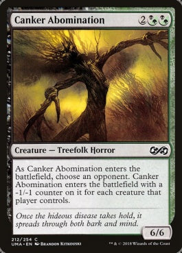 naokuroshop MTG [UMA][212][多][C][EN][腐れる嫌悪者/Canker Abomination] NM