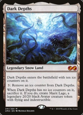 naokuroshop MTG [UMA][241][土地][M][EN][暗黒の深部/Dark Depths] NM