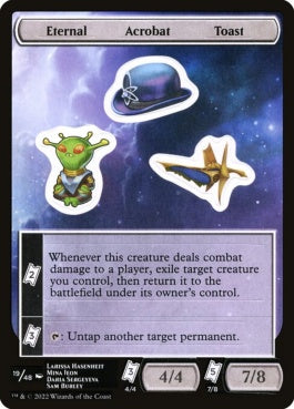 naokuroshop MTG [UNF][S19][EN][Eternal/Acrobat/Toast][sticker] NM