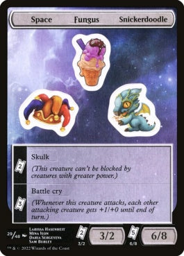 naokuroshop MTG [UNF][S29][EN][Space/Fungus/Snickerdoodle][sticker] NM