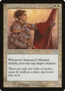 naokuroshop MTG [USG][044][白][U][EN][歴戦の司令官/Seasoned Marshal] NM