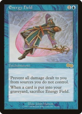 naokuroshop MTG [USG][073][青][R][JP][エネルギー・フィールド/Energy Field] NM