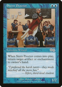 naokuroshop MTG [USG][099][青][U][JP][厳格な試験監督/Stern Proctor] NM