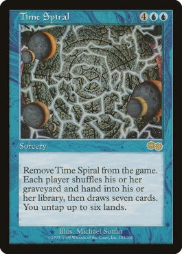 naokuroshop MTG [USG][103][青][R][EN][時のらせん/Time Spiral] NM