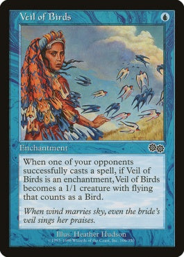 naokuroshop MTG [USG][106][青][C][EN][鳥のヴェール/Veil of Birds] NM