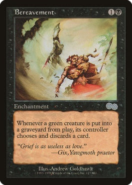 naokuroshop MTG [USG][117][黒][U][EN][死別/Bereavement] NM