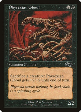 naokuroshop MTG [USG][148][黒][C][JP][ファイレクシアの食屍鬼/Phyrexian Ghoul] NM