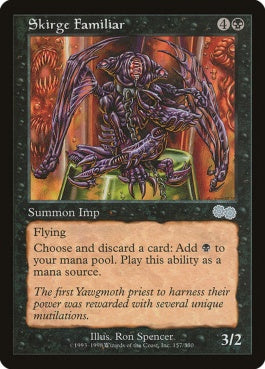 naokuroshop MTG [USG][157][黒][U][EN][スカージの使い魔/Skirge Familiar] NM