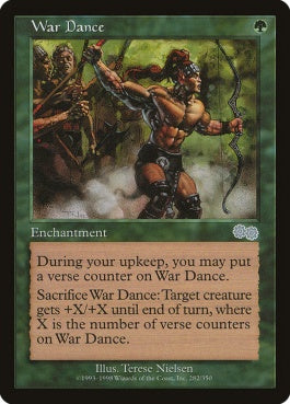 naokuroshop MTG [USG][282][緑][U][EN][戦いのダンス/War Dance] NM