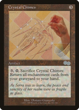 naokuroshop MTG [USG][292][茶][U][JP][水晶のチャイム/Crystal Chimes] NM