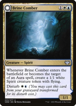 naokuroshop MTG [VOW][233][多][U][EN][塩水漁り/Brine Comber]（foil） NM