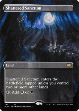 naokuroshop MTG [VOW][283][土地][R][EN][砕かれた聖域/Shattered Sanctum] NM