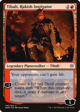 naokuroshop MTG [WAR][146][赤][U][EN][無頼な扇動者、ティボルト/Tibalt, Rakish Instigator] NM