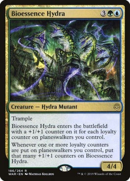 naokuroshop MTG [WAR][186][多][R][EN][生命素ハイドラ/Bioessence Hydra] NM