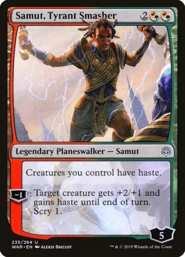 naokuroshop MTG [WAR][235][多][U][EN][暴君潰し、サムト/Samut, Tyrant Smasher] NM