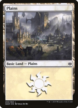 naokuroshop MTG [WAR][250][土地][C][EN][平地/Plains] NM