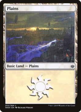 naokuroshop MTG [WAR][252][土地][C][EN][平地/Plains] NM