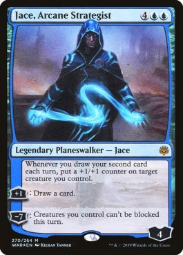 naokuroshop MTG [WAR][270][青][M][EN][秘儀の策士、ジェイス/Jace, Arcane Strategist] NM