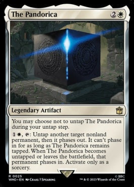 naokuroshop MTG [WHO][0025][白][R][EN][パンドリカ/The Pandorica]（foil） NM