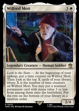 naokuroshop MTG [WHO][0032][白][R][EN][ウィルフレッド・モット/Wilfred Mott]（foil） NM