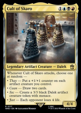 naokuroshop MTG [WHO][0117][多][R][EN][スカロの集団/Cult of Skaro]（foil） NM