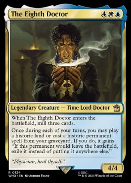 naokuroshop MTG [WHO][0124][多][R][EN][８代目ドクター/The Eighth Doctor]（foil） NM