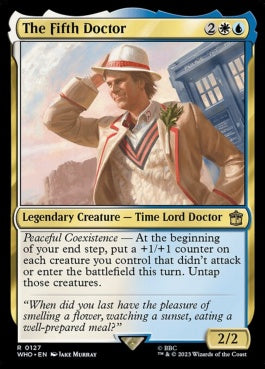 naokuroshop MTG [WHO][0127][多][R][EN][５代目ドクター/The Fifth Doctor]（foil） NM