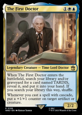 naokuroshop MTG [WHO][0128][多][R][EN][初代ドクター/The First Doctor]（foil） NM