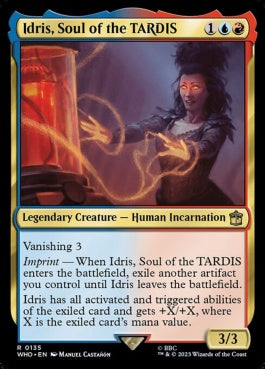 naokuroshop MTG [WHO][0135][多][R][EN][ターディスの魂、イドリス/Idris, Soul of the TARDIS]（foil） NM