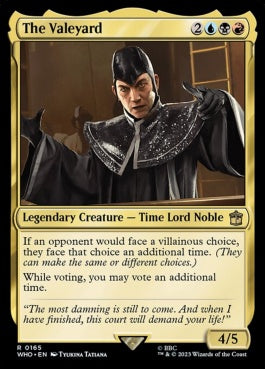 naokuroshop MTG [WHO][0165][多][R][EN][ヴァリヤード/The Valeyard]（foil） NM